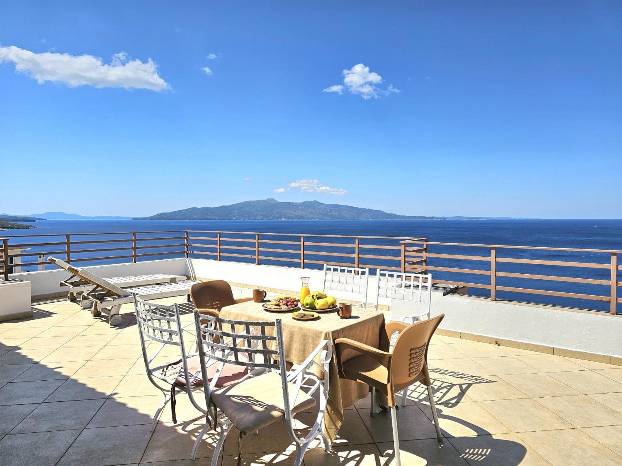 شقة Sunset Penthouse ساراندا المظهر الخارجي الصورة