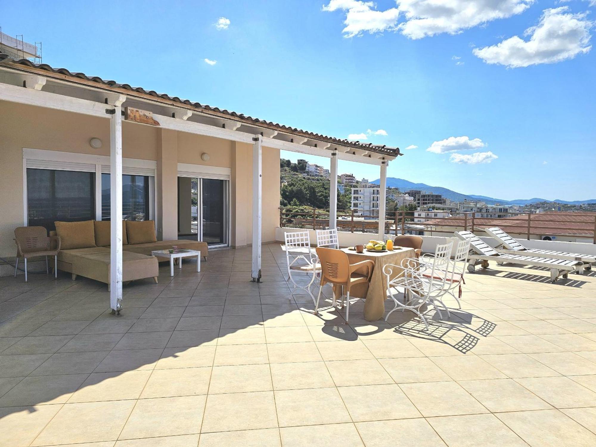 شقة Sunset Penthouse ساراندا المظهر الخارجي الصورة