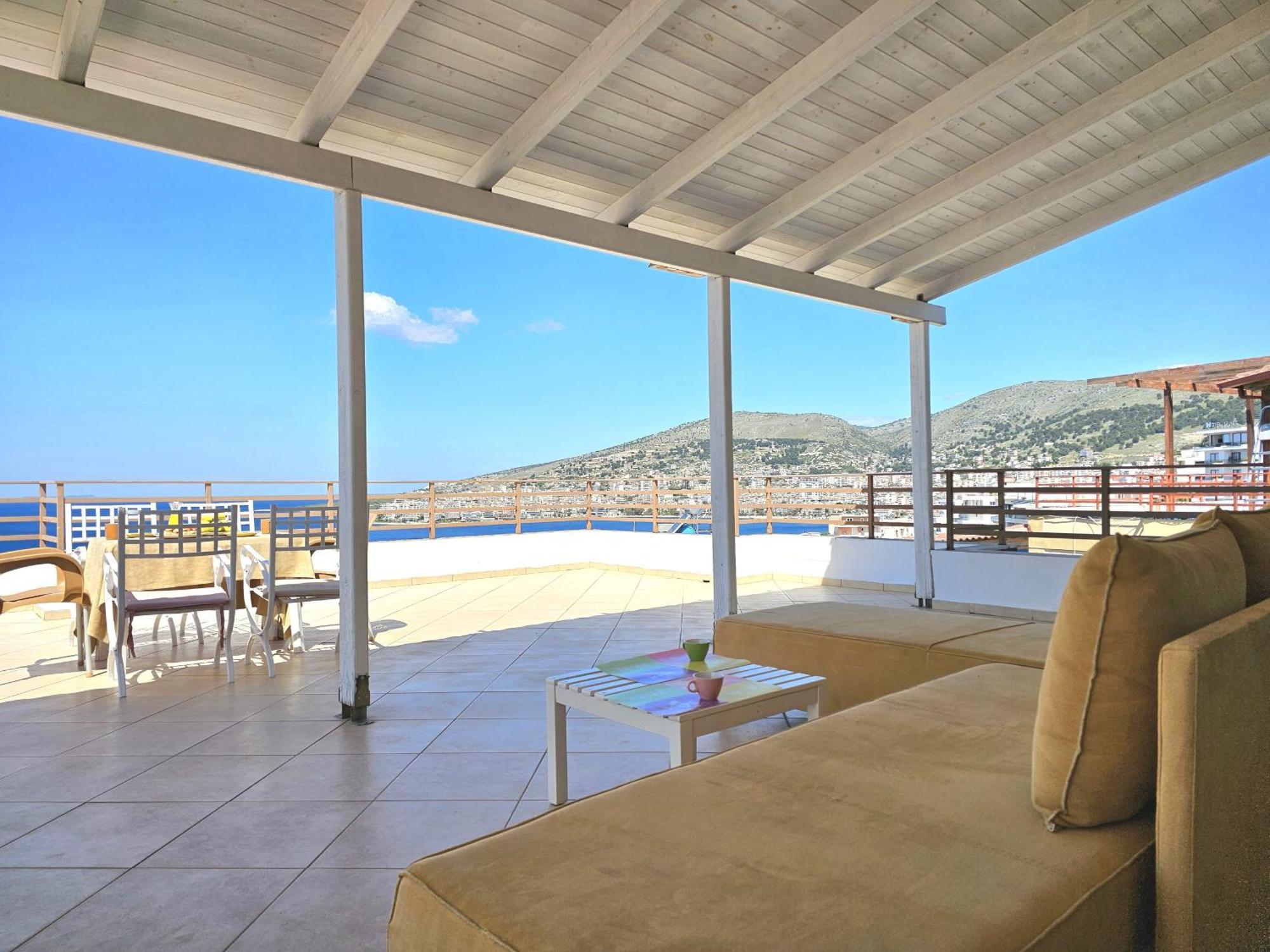 شقة Sunset Penthouse ساراندا المظهر الخارجي الصورة