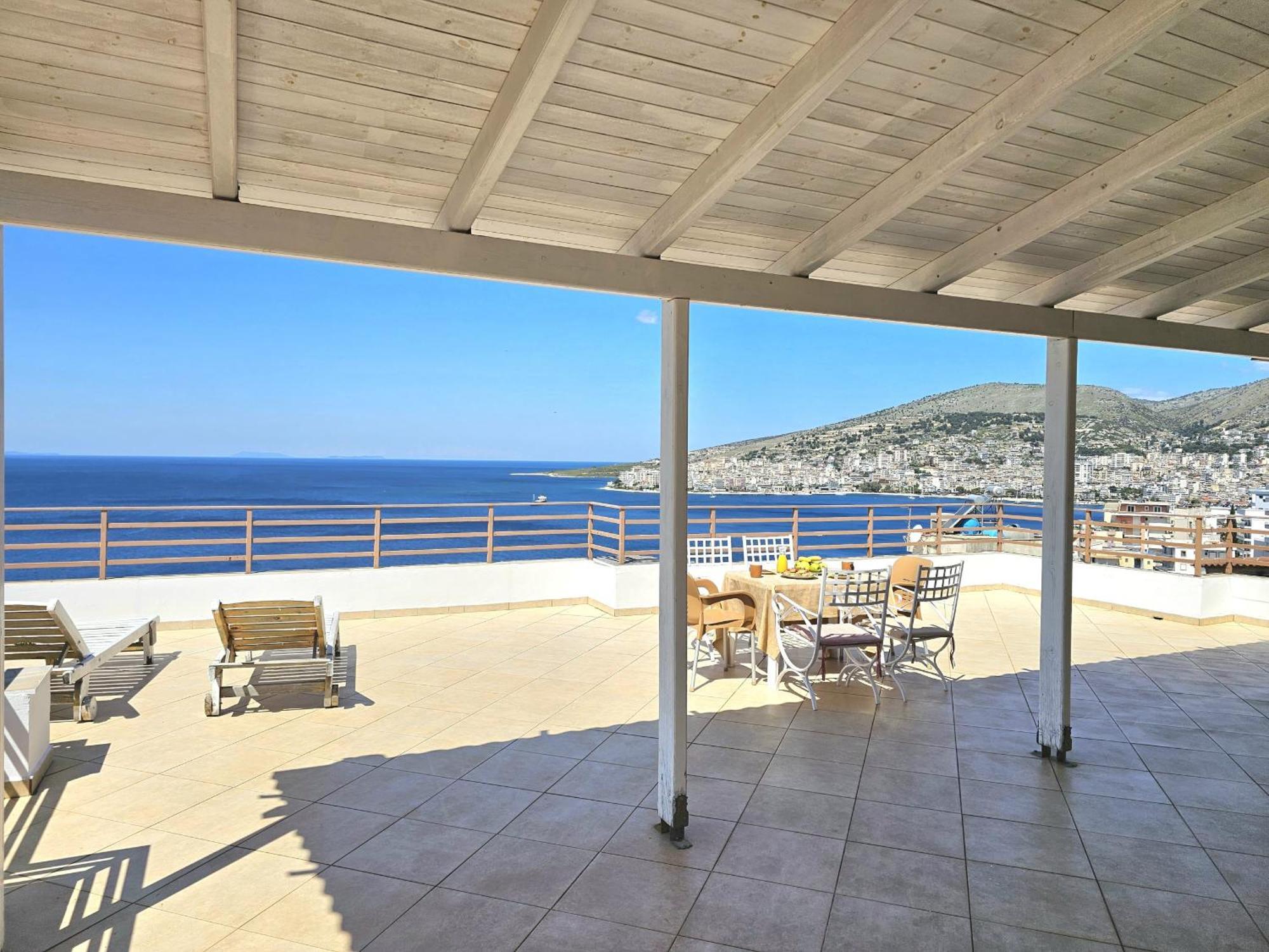 شقة Sunset Penthouse ساراندا المظهر الخارجي الصورة