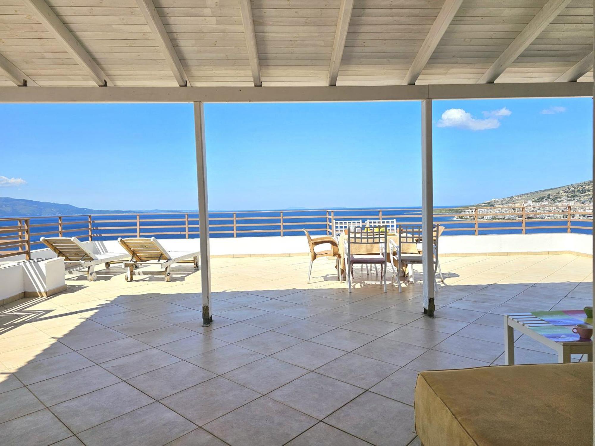 شقة Sunset Penthouse ساراندا المظهر الخارجي الصورة