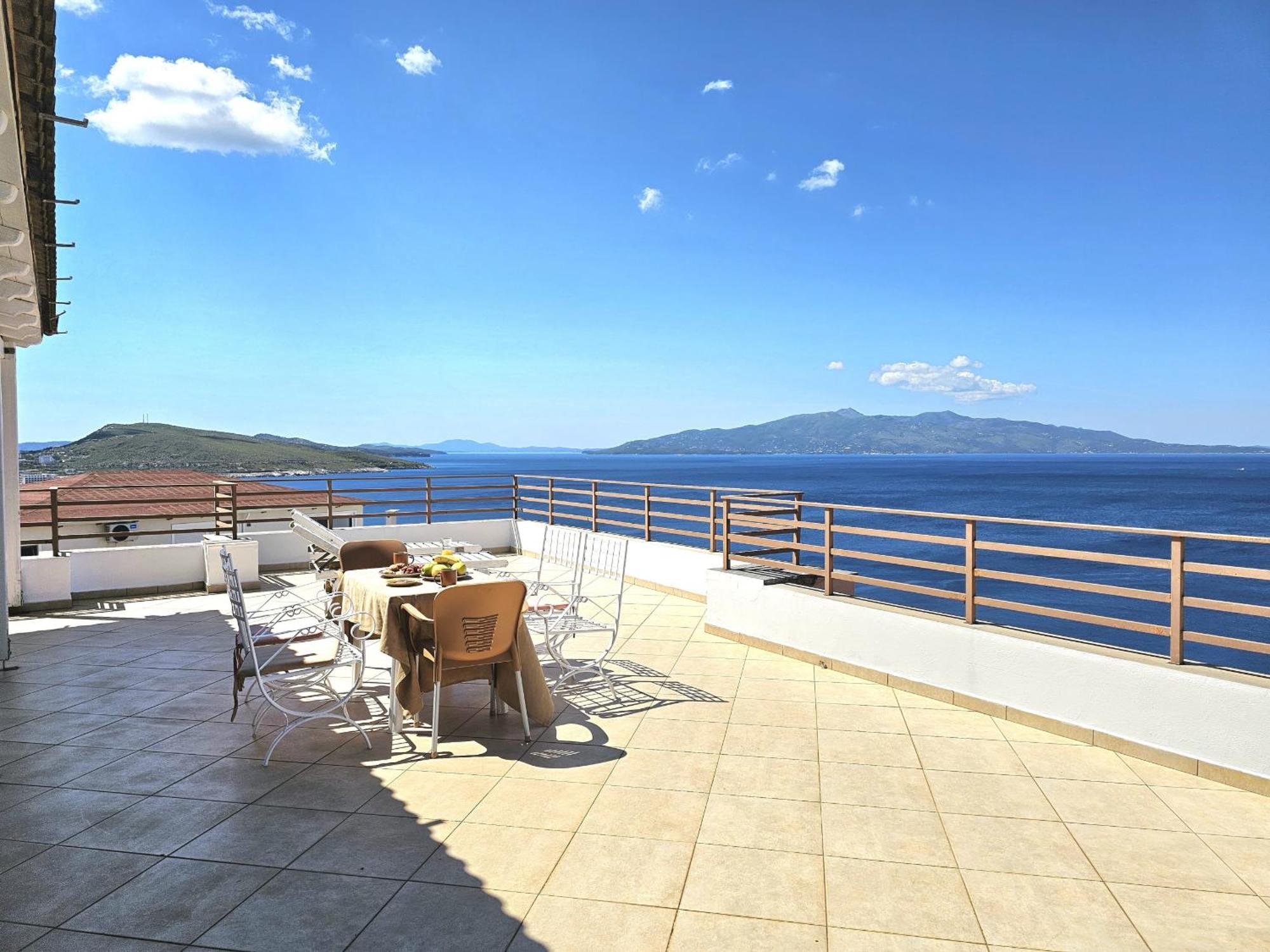 شقة Sunset Penthouse ساراندا المظهر الخارجي الصورة