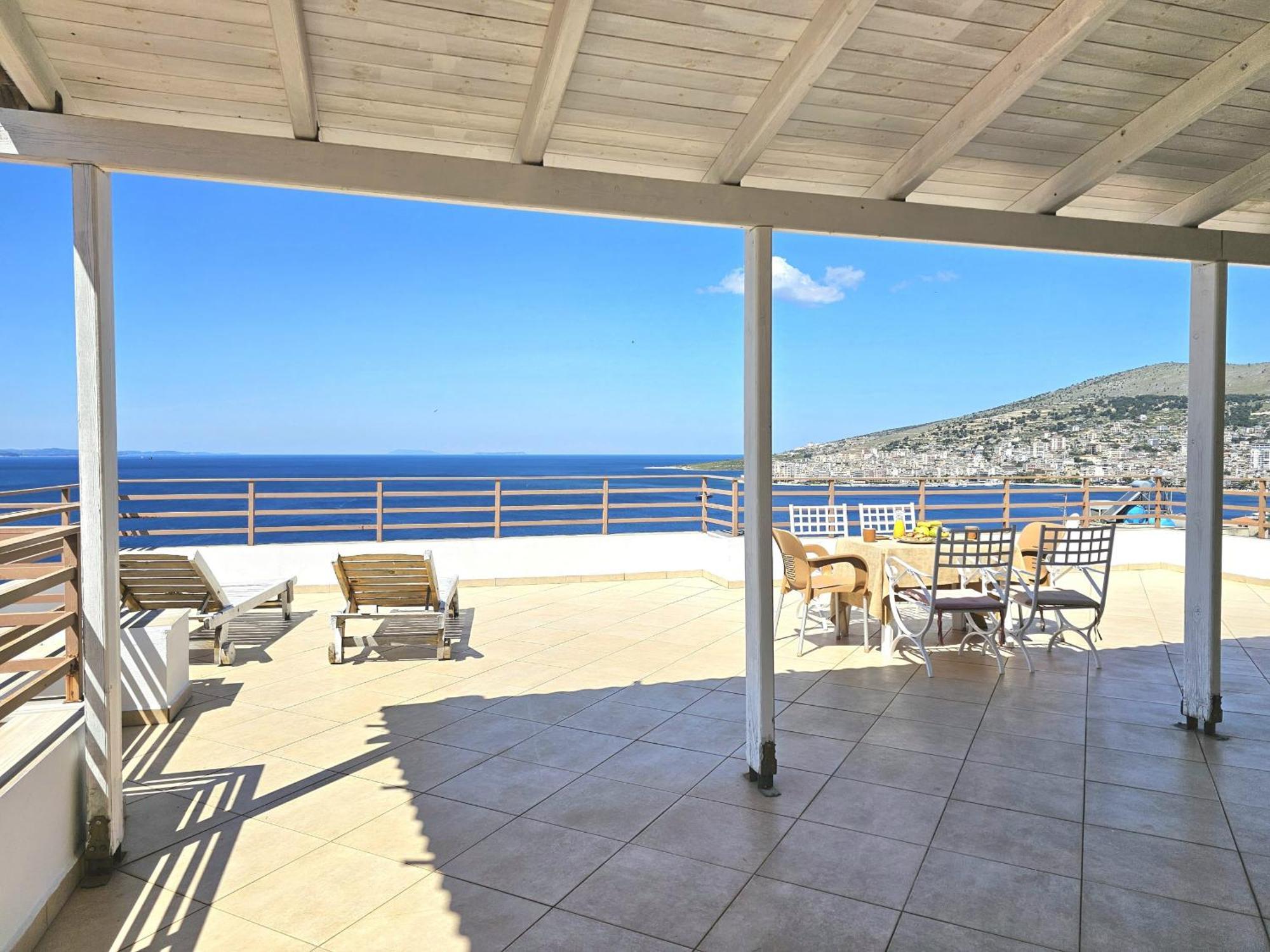 شقة Sunset Penthouse ساراندا المظهر الخارجي الصورة